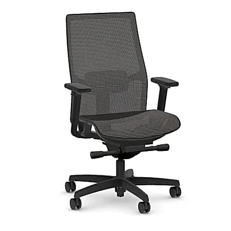 HON Ignition 2.0 mid-back mesh task chair in black