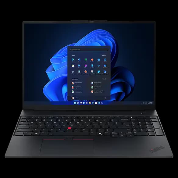 Lenovo ThinkPad E16 Gen 3 laptop with number pad