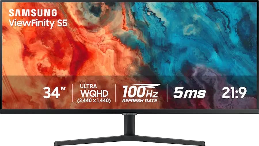 Samsung ViewFinity S50GC flat ultrawide monitor