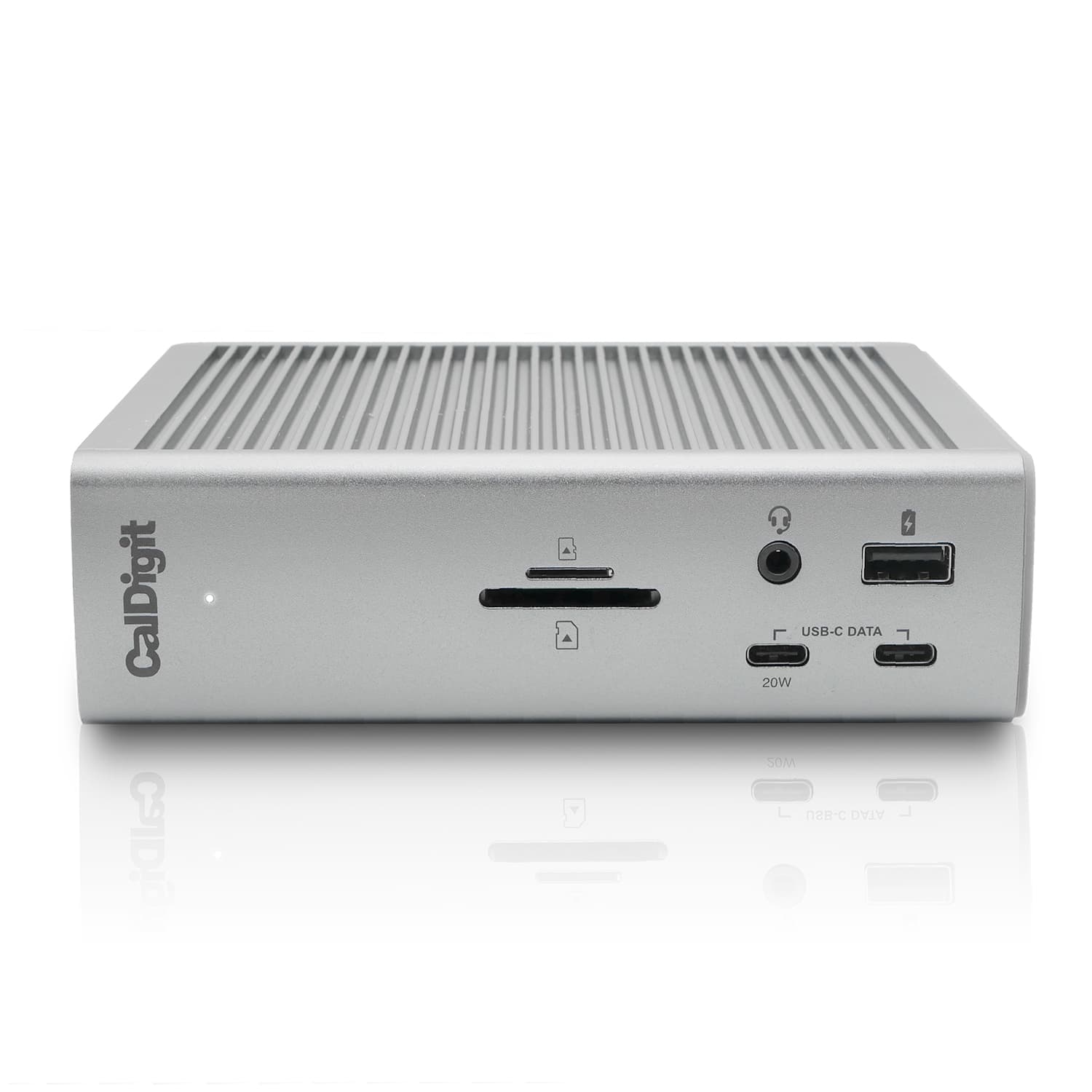CalDigit TS4 Thunderbolt 4 dock, front view